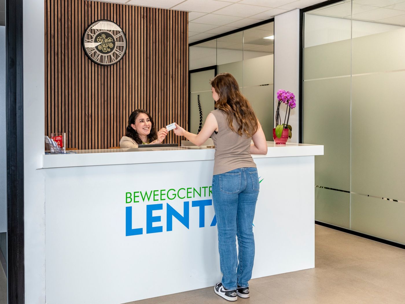Welkom aan de balie van Lenta